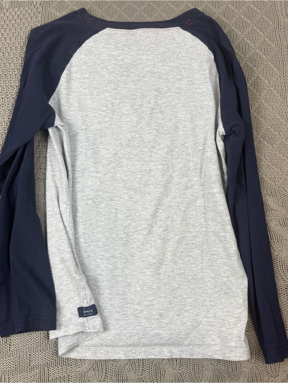 Joules Boys Youth Tricep-A-Tops Dinosaur Graphic Raglan Shirt ~ 11/12 - Picture 8 of 11